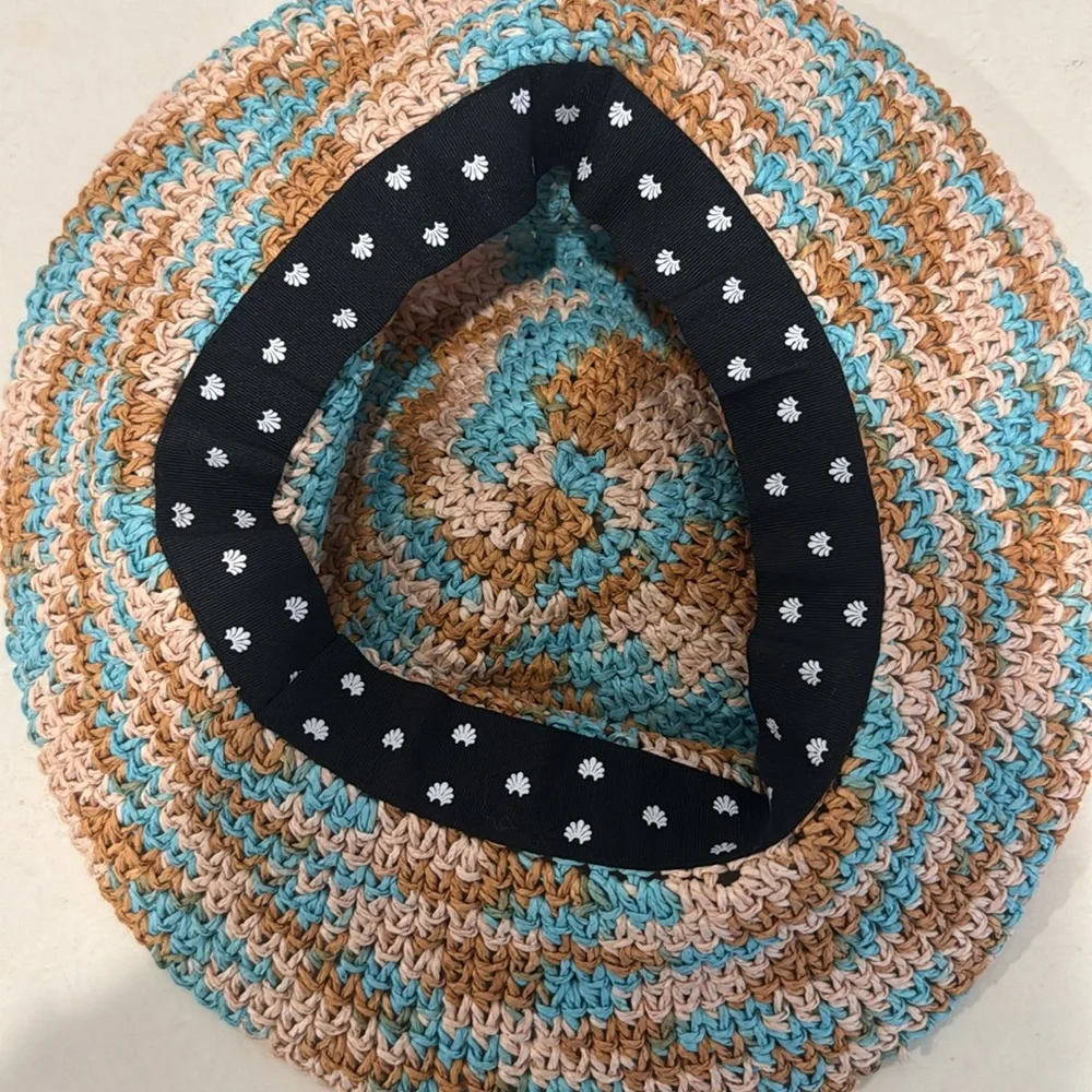 Lele Sadoughi Raffia Bucket Hat - Picture 3 of 3